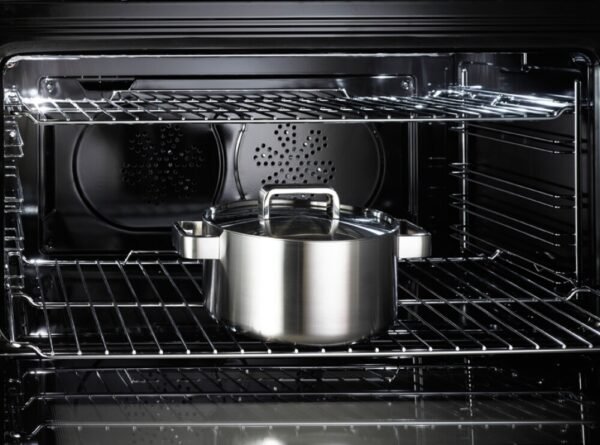 La Germania AMN855GXV/24 Americana Cuisine de accosto cm. 80 x 50 - four inox 1 gaz + 5 brûlures au gaz - Image 2
