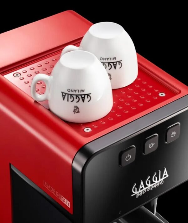 Gaggia EG2111/03 RED ESPRESSO STYLE G Espresso Style Machine à expresso - rouge lave - Image 4